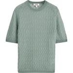 COS Топ женский синий - фото