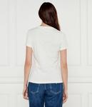 Футболка женская Guess Jeans с логотипом, белый - фото 3