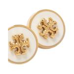 Серьги Kira Double T TORY BURCH, золото - фото 5