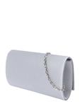 Клатч mascara, серебряный - фото 4