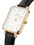 Наручные часы Quadro Pressed Sheffield 20x26 мм Daniel Wellington, белый - фото 2
