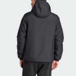 MANCHESTER UNITED THEATRE OF DREAMS стеганая куртка мужская черная Adidas, черный - фото 3