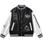 Бейсбольная куртка унисекс Crayon Shinchan/Crayon Shinchan, Серый [ПУ] - фото