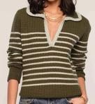 Свитер Spira цвета оливы Heartloom, оливковый - фото 3