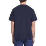 Футболка с принтом логотипа GUCCI, синий - фото 3