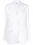 Однобортный блейзер CHLOÉ, белый - фото
