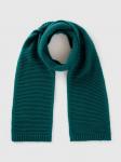 Шарф Benetton, зеленый - фото