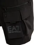 Шорты с логотипом Ea7 Emporio Armani, черный - фото 3