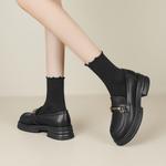 Женские лоферы KEKAFU черные - фото 9