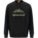 Свитшот мужской CAT, черный - фото