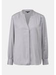 Блузка 9107_голубо-серого цвета comma - фото