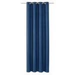 Штора с люшками dove непрозрачная Tom Tailor, синий - фото