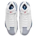 Детские кроссовки Nike Air Jordan 13 Retro, бело-синий - фото 4