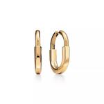 Серьги Tiffany & Co.Medium, желтое золото - фото