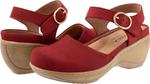Туфли SoftWalk Mabelle, Red Nubuck - фото