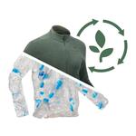 Толстовка Quechua MH120 для походов флисовая на молнии мужская, зеленый - фото 4