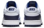 Мужские кроссовки для скейтбординга Nike Dunk Low, Белый/Синий - фото 5