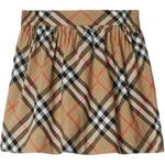 Юбка детская Burberry, коричневый - фото