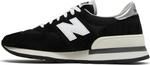Кроссовки New Balance 990v1 Made In USA 'Black White', черный - фото 4