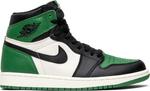 Кроссовки Air Jordan 1 Retro High OG Pine Green, зеленый - фото