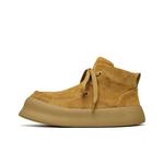 Ботинки мужские хаки/коричневый GZZ, утепленные ботинки хаки - фото 5