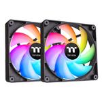 Вентилятор Thermaltake CT140 ARGB, 2 шт, черный - фото