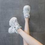 Кроссовки Shoe cabinet floral language Chunky Sneakers Women's Low-top, бежевый - фото 18