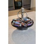 Стеллаж Стеллаж 1 уровень Серебро и Черный Ambiente Haus, Silberfarben, schwarz - фото 4