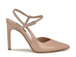 Туфли Nine West Franka Pump, Beige Patent Synthetic - фото 3