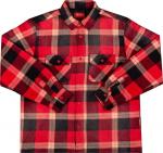 Рубашка Supreme Quilted Flannel Shirt 'Red', красный - фото