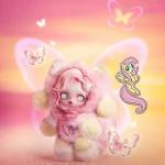 Брелок Pop Mart х My Little Pony Collection Skullpanda Confirmed-Fluttershy - фото 2