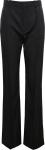 Брюки Saint Laurent High-Waisted Tuxedo Pants 'Nero', черный - фото