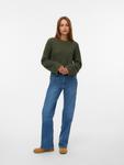 Свитер VERO MODA VMSALLY, Dark green - фото 5