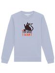 Толстовка wat? Apparel Cat, цвет serene blue - фото 2