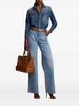Джинсовая рубашка из коллекции Ralph Lauren Ralph Lauren Collection, синий - фото 2