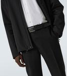 Ремень из кожи Saffiano с логотипом Prada, черный - фото 3