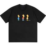 Футболка унисекс The Simpsons, белая (с длинным рукавом) - фото