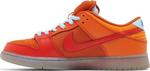 Кроссовки Nike Dunk Low Pro SB 'Fire & Ice', оранжевый - фото 4