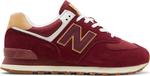 Кроссовки New Balance 574 'Garnet Maple', красный - фото 2