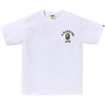 Футболка Logo Cotton A BATHING APE, белый - фото 5
