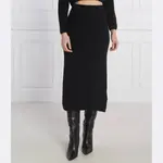 Юбка с добавлением шерсти Beatrice B, черный - фото