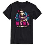 Футболка Big & Tall Disney Coco Mama Knows Best, Black Licensed Character, черный - фото