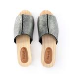 Элла сандалии-клоги The Sak, темно-серебряный - фото