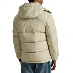 Пуховик с капюшоном Polo Ralph Lauren, желтый - фото 6