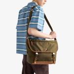 Сумка Prada Re-Nylon через плечо из нейлона и кожи, зеленый - фото 3