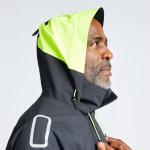 Мужская парусная куртка непромокаемая 500 серая/черная TRIBORD - фото 7