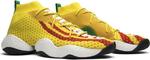 Кроссовки Adidas Pharrell x Crazy BYW 'Ambition', желтый - фото 9