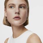 Серьги-кольца Tous Basics Long, 24 мм, серебро - фото 5