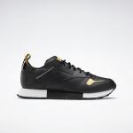 Кроссовки classic leather ree:dux 'black gold' Reebok, черный - фото 2