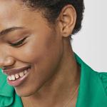 Серьги Tous Teddy Bear, золото/цаворит - фото 7